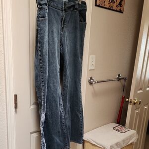 Venezia Dark Blue Flare Jeans